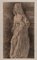 Statue of Virgin and Child, Early 20th Century, Charcoal Drawing, Framed 1