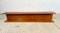 Long Minimalist Teakwood Wall Shelf, Germany, 1960s, Image 1