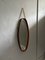 Vintage Oval Mirror with Teak Frame, 1960s, Image 2