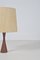 Danish Diabolo Table Lamp with Base in Teak, 1960s 2