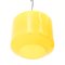 Yellow Glass Pendant Light, 1960s 5