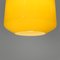Gelbe Glas Hängelampe, 1960er 10