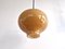 Caramel Brown Glass Pendant Lamp by Hans Agne Jakobsson for Staff Leutchen 3