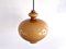 Caramel Brown Glass Pendant Lamp by Hans Agne Jakobsson for Staff Leutchen 2
