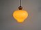 Caramel Brown Glass Pendant Lamp by Hans Agne Jakobsson for Staff Leutchen, Image 4