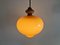Caramel Brown Glass Pendant Lamp by Hans Agne Jakobsson for Staff Leutchen 5