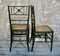 Antique French Napoleon III Faux Bamboo Opera Chairs, 1840, Set of 2 7