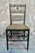 Antique French Napoleon III Faux Bamboo Opera Chairs, 1840, Set of 2 9