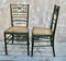 Antique French Napoleon III Faux Bamboo Opera Chairs, 1840, Set of 2 6
