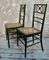 Antique French Napoleon III Faux Bamboo Opera Chairs, 1840, Set of 2 4