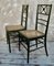 Antique French Napoleon III Faux Bamboo Opera Chairs, 1840, Set of 2, Image 4