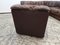 DS 11 Corner Modular Sofa in Brown Leather from de Sede, 1960s, Set of 7 11