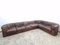 DS 11 Corner Modular Sofa in Brown Leather from de Sede, 1960s, Set of 7 5