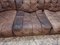 DS 11 Corner Modular Sofa in Brown Leather from de Sede, 1960s, Set of 7 3