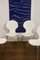 Wood & Chrome Dining Chairs, 1970s, Set of 4 10