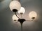 Swiss White Atomic Floor Lamp by E.R. Nele & Bill for Temde, 1960s 18