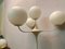 Swiss White Atomic Floor Lamp by E.R. Nele & Bill for Temde, 1960s, Image 10