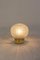 Wandlampe aus Kupfer mit Original Glasschirm, 1950er 9