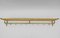 Large Brass and Bamboo Wall Coat Rack, Italy, 1960s, Image 1