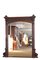 Large Oak Overmantle Mirror, 1880s, Image 1