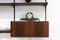 Danish Modern Three-Bay Wall Unit in Rosewood by Kai Kristiansen for FM, 1960s, Image 18