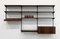 Danish Modern Three-Bay Wall Unit in Rosewood by Kai Kristiansen for FM, 1960s 10