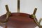 Danish Modern Teak and Brass Hanging Light, 1950s 16