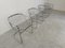 Vintage Cantilever Dining Chairs in Chrome, 1970s, Set of 4, Image 3