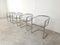 Vintage Cantilever Dining Chairs in Chrome, 1970s, Set of 4, Image 8