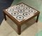 Vintage Coffee Table in Teak and Tiled Tray, 1970s 6