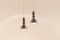 Lampes à Suspension Brutalistes en Cuivre par Svend Aage Holm Soresen, Set de 2 2