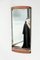 Miroir Rectangulaire Scandinave en Teck, 1960s 2