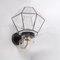 Mid-Century Wandlampen aus Glas & Messing, 2 . Set 4