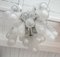 Italian Metal Torpedo Chandelier in Murano Glass by Carlo Nason for Mazzega, 1970s 10