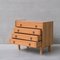 Mid-Century Danish Chest of Drawers in Oak by Henning Kjaernulf, Image 11