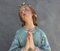 Antique Patinated Plaster Statue of Praying Woman, Image 4