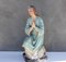 Antique Patinated Plaster Statue of Praying Woman 1