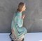 Antique Patinated Plaster Statue of Praying Woman 5