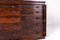 Antique English Rosewood Bank of Drawers 2