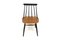 Scandinavian Chairs in Teak by Ilmari Tapiovaara for Edsby Verken, 1960s, Set of 3 6