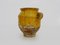 Small Varnished Yellow Candied Pot, Image 4