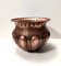 Vintage Round Embossed Copper Vase by Egidio Casagrande, 1950s 4