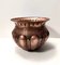 Vintage Round Embossed Copper Vase by Egidio Casagrande, 1950s, Image 4