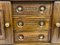 French Brutalist Oak Sideboard, 1940s 3