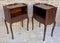 French Louis XV Style Walnut Nightstands, 1960s, Set of 2 6