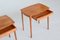 Tables de Chevet Vintage en Merisier, 1960, Set de 2 7