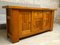 French Brutalist Sideboard in Elm, 1970, Image 9