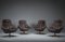 Scandinavian Swivel Armchairs by H.W. Klein for Bramin, 1960s, Set of 4, Image 1