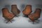 Scandinavian Swivel Armchairs by H.W. Klein for Bramin, 1960s, Set of 4, Image 7