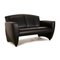 2-Seater Sofa in Black Leather from Jori 6